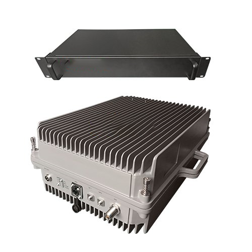  延津350M PDT消防集群警用数字光纤直放站近远端机