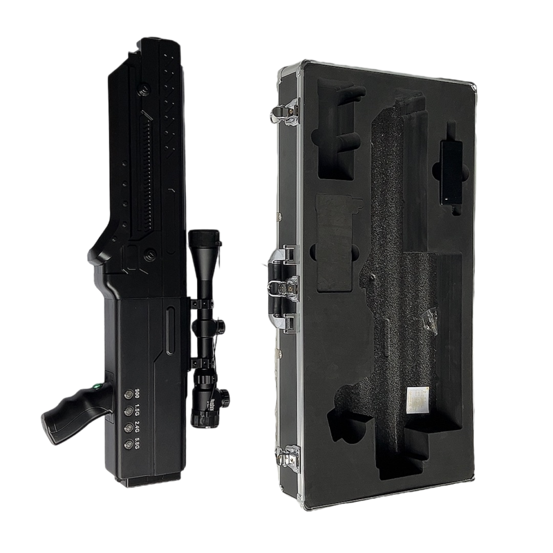  延津手持便携式枪型低空防御反制四通道A型